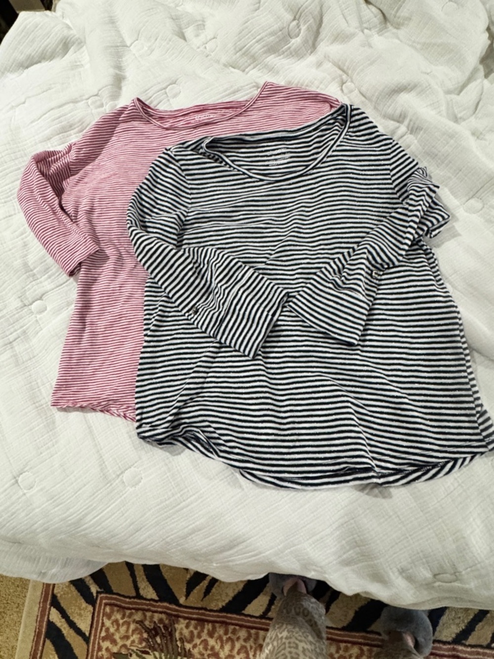 Chico's set of 2 3/4 Sleeve Tee - Picture 13 of 16